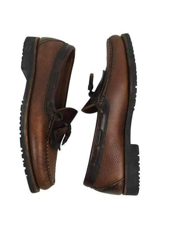 Allen Edmonds Nashua Kiltie Tassel Loafers Brown Mens 12 D main image 10